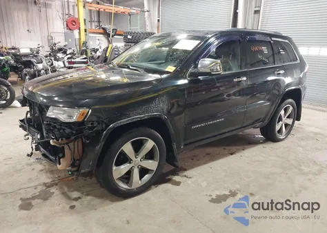 2014 Jeep Grand Cherokee Overland из США, поврежденный, VIN 1C4RJFCGXEC474625